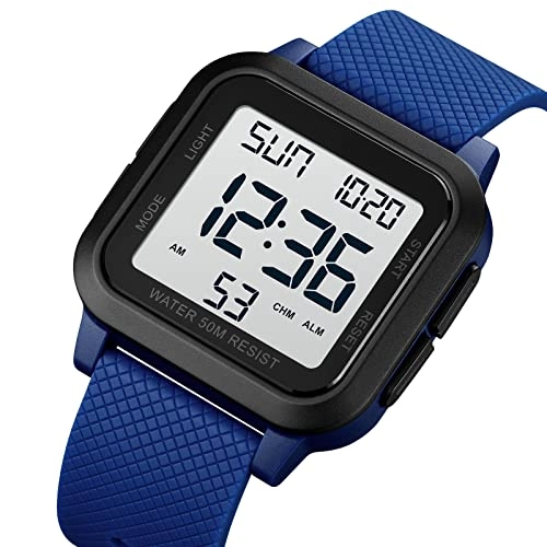 Sport Digital Watch 40mm Acrylonitrile Butadiene Styrene