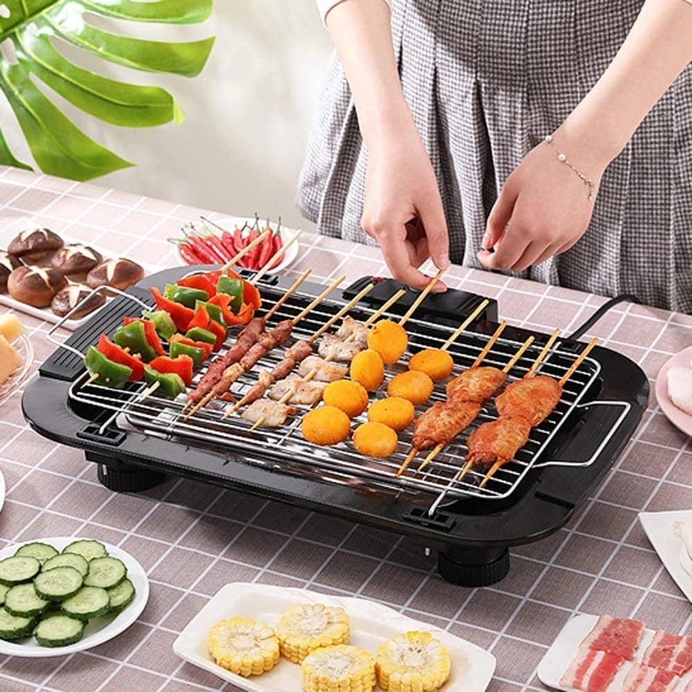 Harzoma Portable Electric BBQ Grill