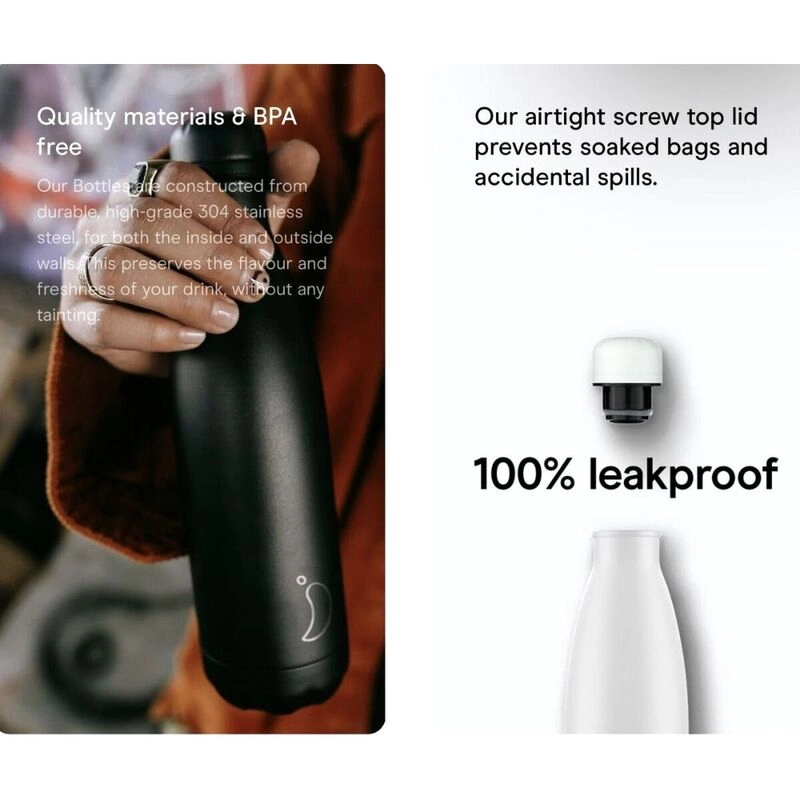 Water Bottle Vacuum Insulated 260 ml