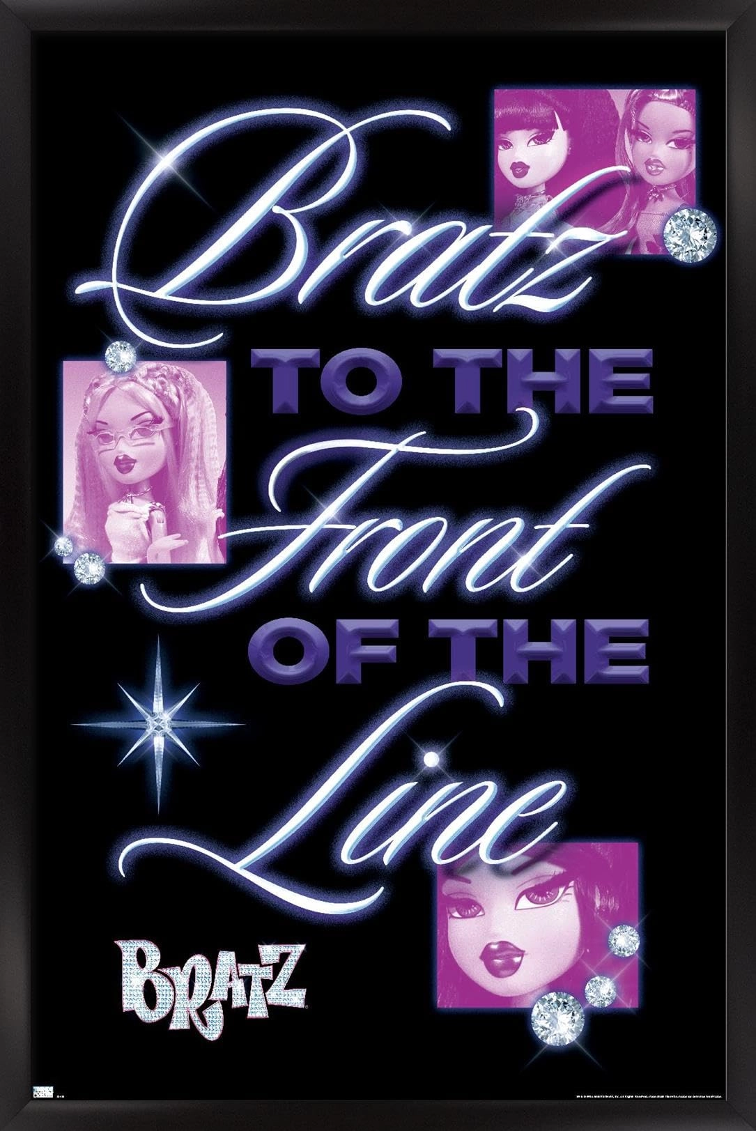 Bratz: Girls Nite Out - Front Of The Line Wall Poster - Paper 22.4\"L x 14.7\"W