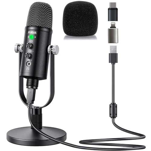Aveek USB+Lightning Microphone