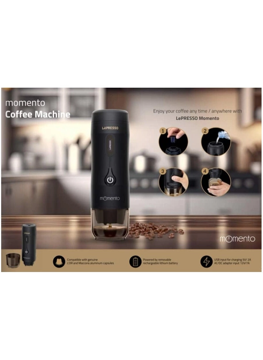 Momento - OLED Digital Display Removable Rechargeable Lithium Battery