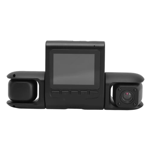 3 Channel Dash Cam - 5 MP 170° Wide Angle IR Night