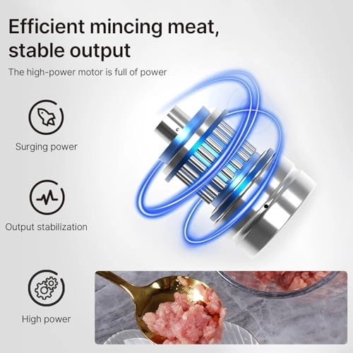 Multifunctional Meat Grinder - 150ml5oz Built-in battery