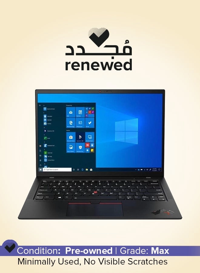 Lenovo (Renewed) ThinkPad X1 Carbon 20XW004RUS - 14'' i7-1185G7 16GB DDR4 512GB SSD