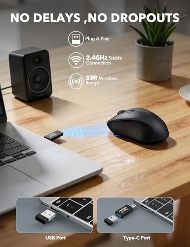 Wireless Mouse - USB Pack