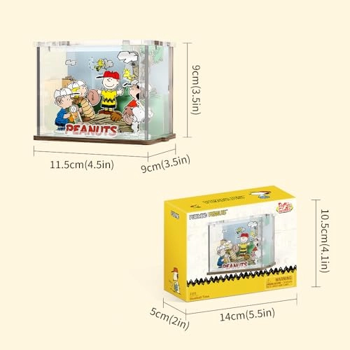Snoopy Baseball 3D Wooden Puzzle - 47 pcs