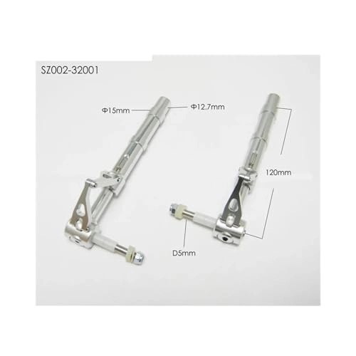 Chassis Shock Absorber - 12.7mm Aluminum Alloy L130mm