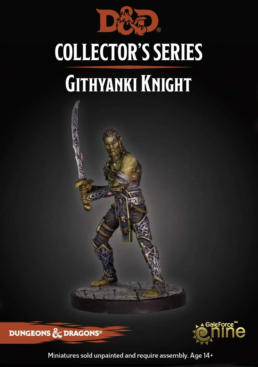 Gale Force Nine Githyanki Knight - Dungeon of The Mad Mage - 1 Fig Collector's Series Miniature