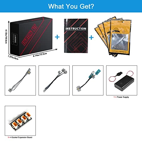 Led Light Kit Compatible with Lego Minecraft The Deep Dark Battle