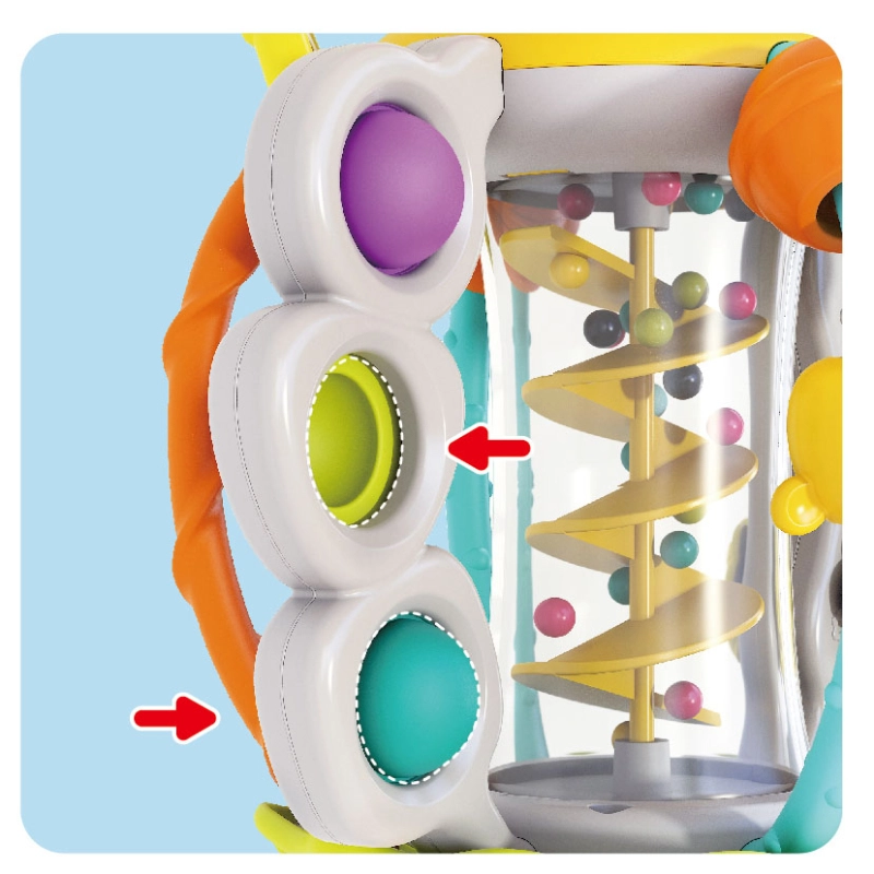Shake & Pull Busy Ball - Suitable for 6 to 36 Months