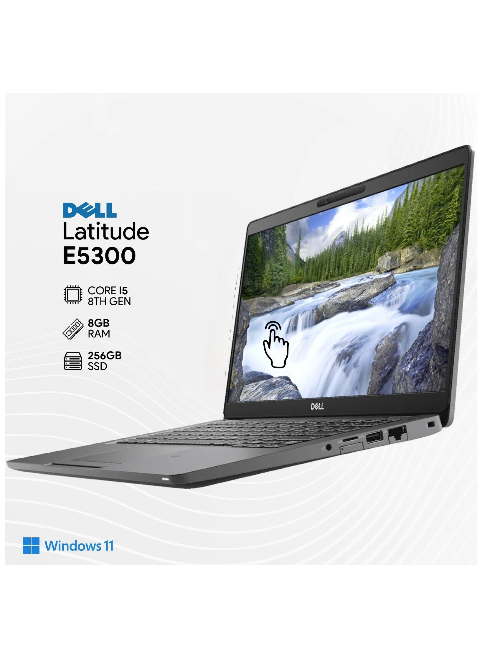 (Refurbished) Latitude 5300 - 13.3'' Core i5-8th Generation 8GB DDR4 256GB SSD