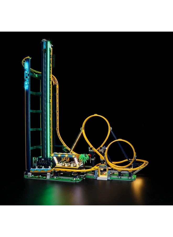 BRIKSMAX Led Lighting Kit For LEGO 10303 Loop Coaster - Steel Construction