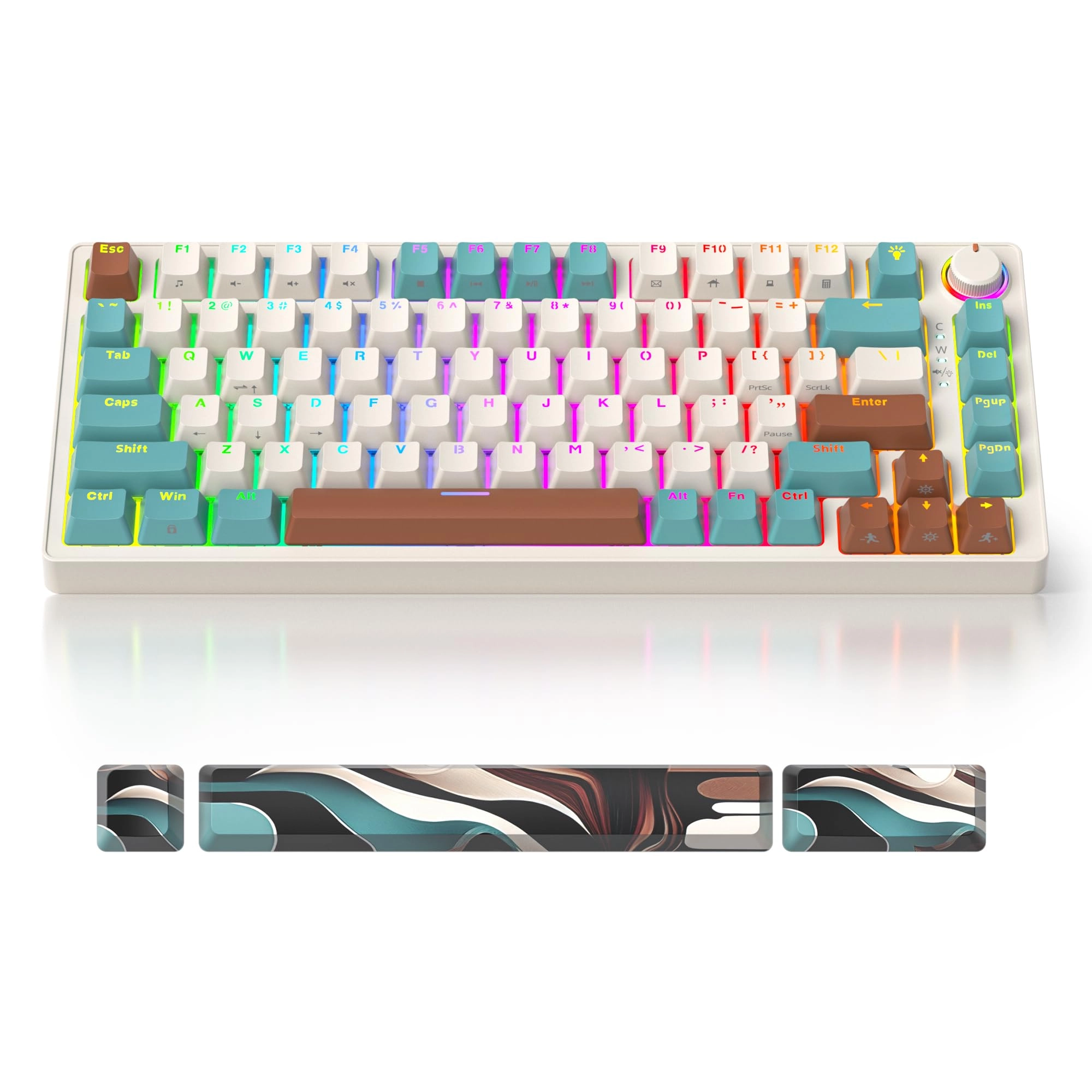 Retro Typewriter Mechanical Keyboard - Wired