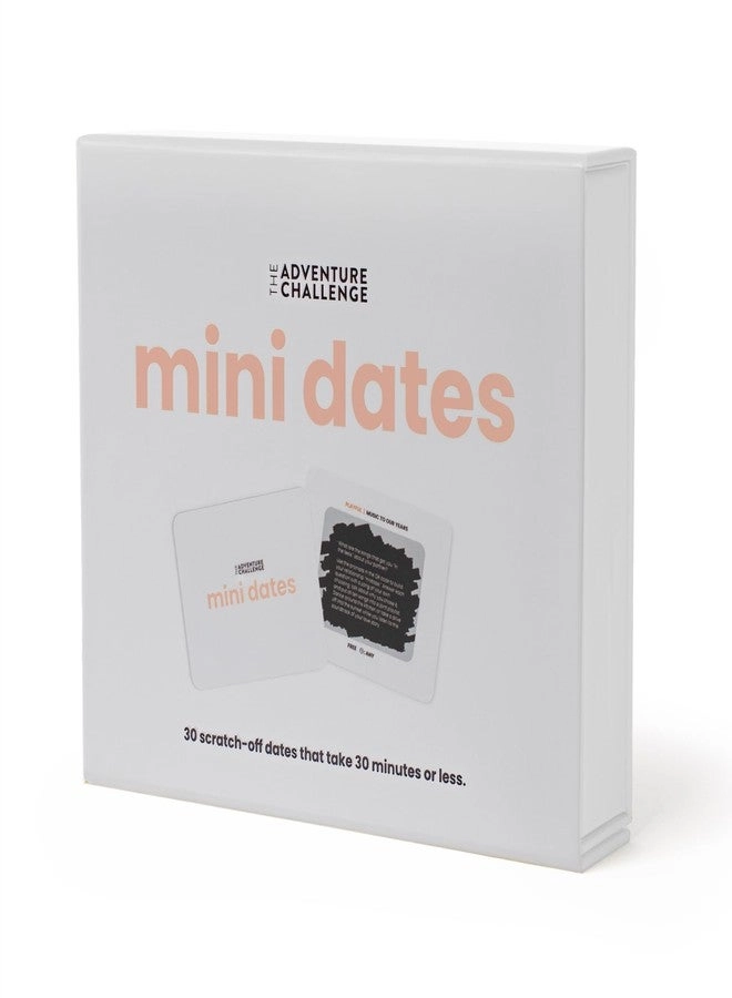 The Adventure Challenge Mini Dates - 30 Meaningful Dates Under 30min Scratch-Off Date Night Game