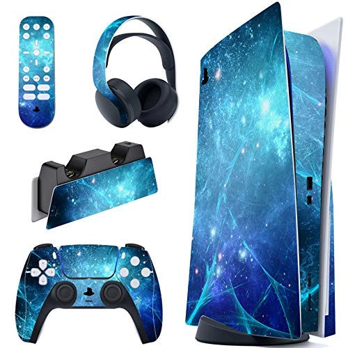 PS5 Skin - Blue nebula