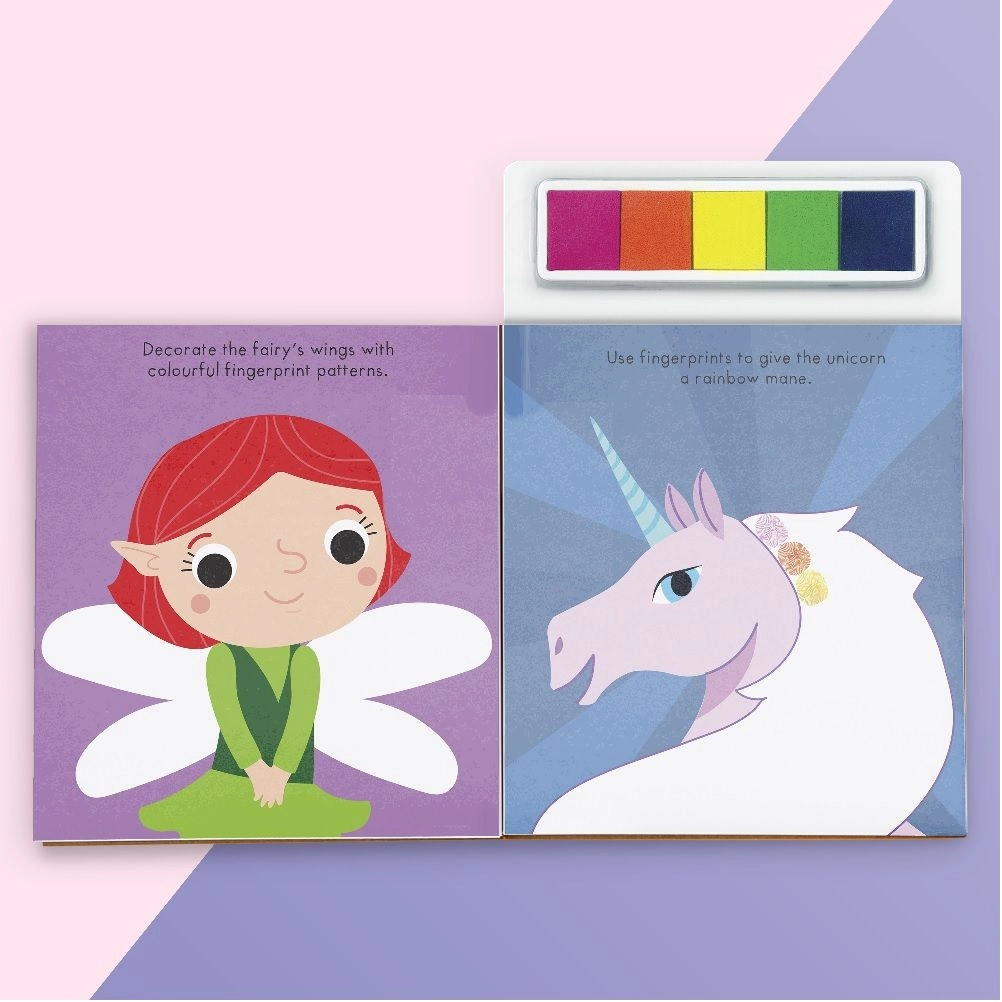 Magical Rainbowland Finger Prints - 3+ years