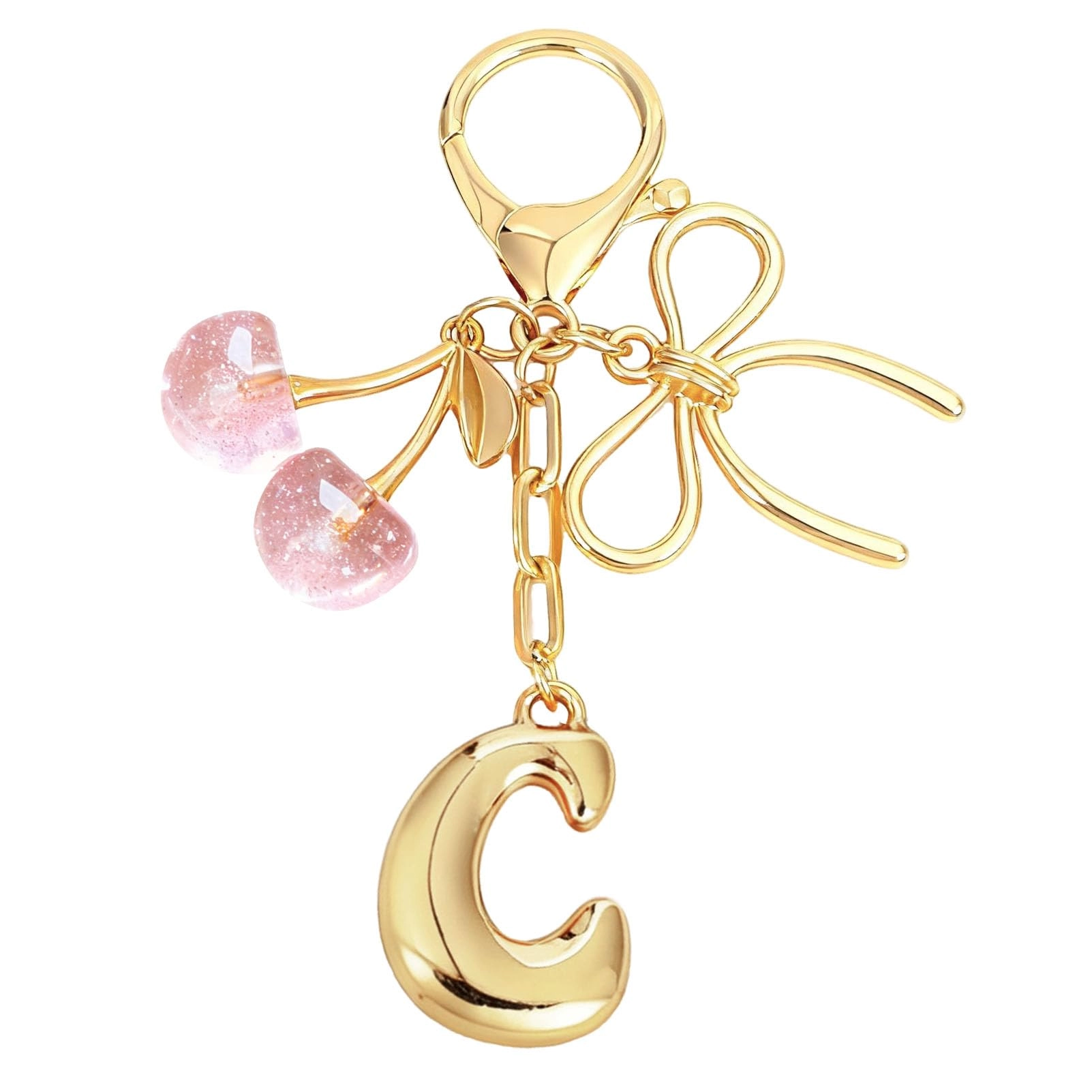 Initial P Keychain - Letter