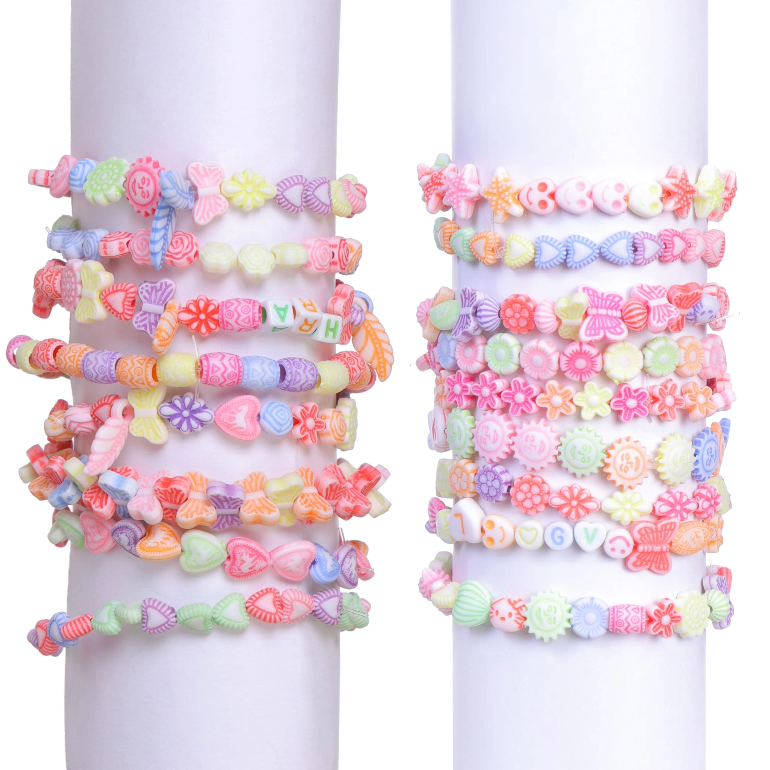Bracelet Making Kit - 12 Types 10m Elastic Thread