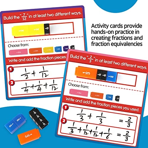 Interlocking Fraction Cubes - 8 years and up