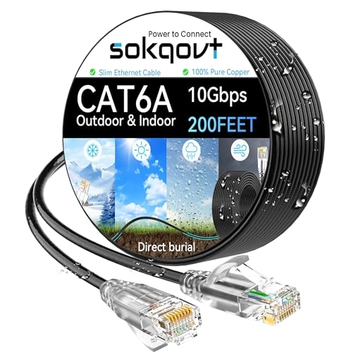 Cat6a Ethernet Cable - 200ft