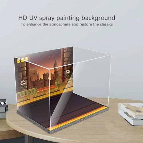 LEGO Display Case (71411) - Acrylic Black Base Background