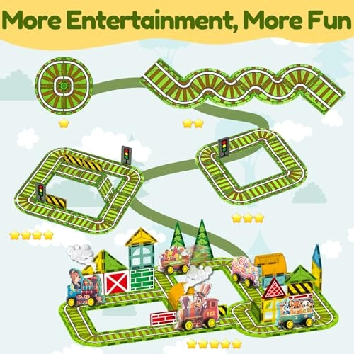 Magnetic Tiles - Kid 30 pieces