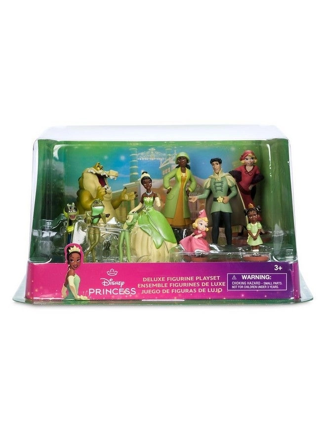 Tiana Deluxe Set - The Princess and The Frog Sculpted Figures 9 pcs