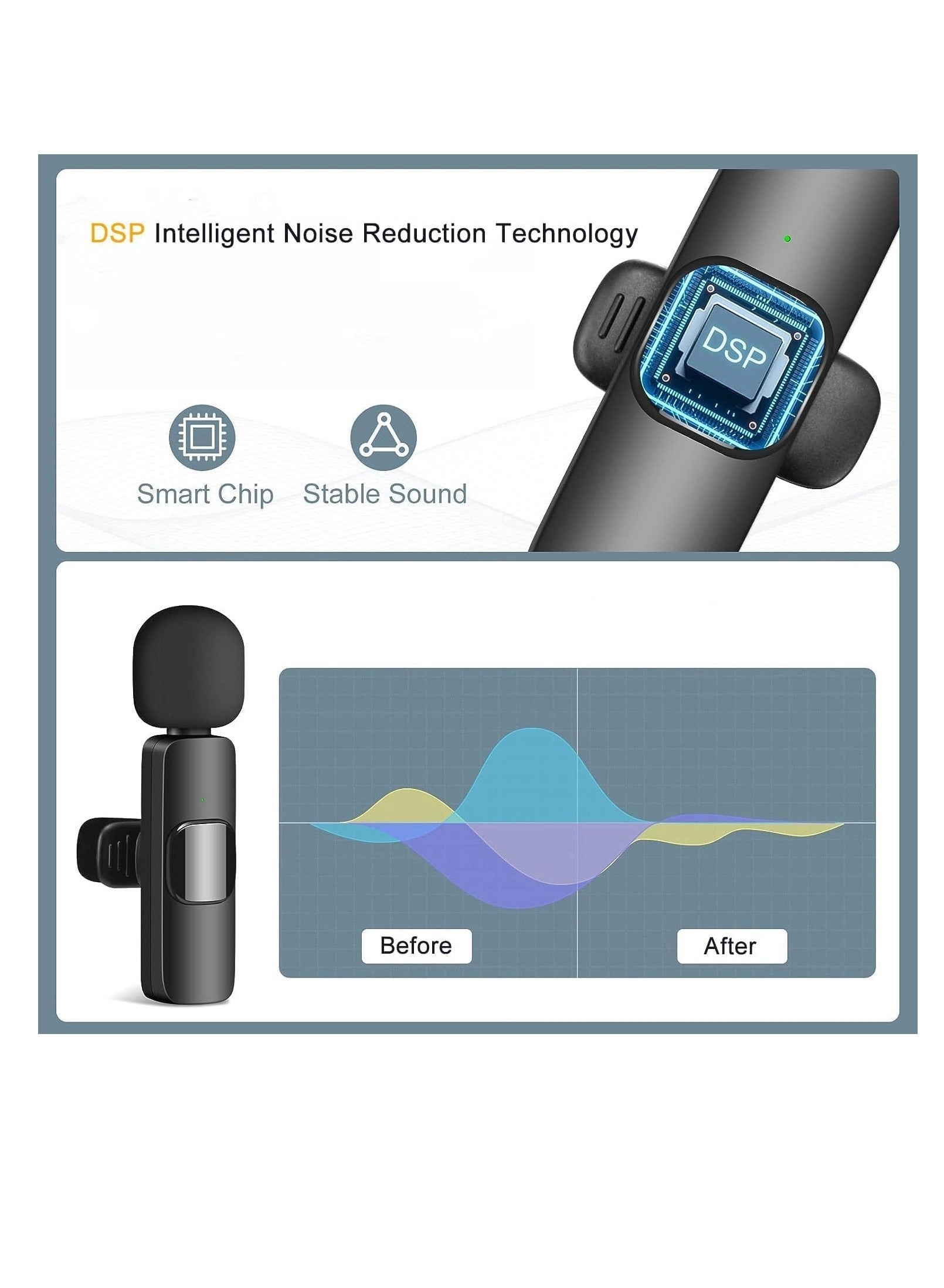 3-in-1 Wireless Microphone Wireless Microphone