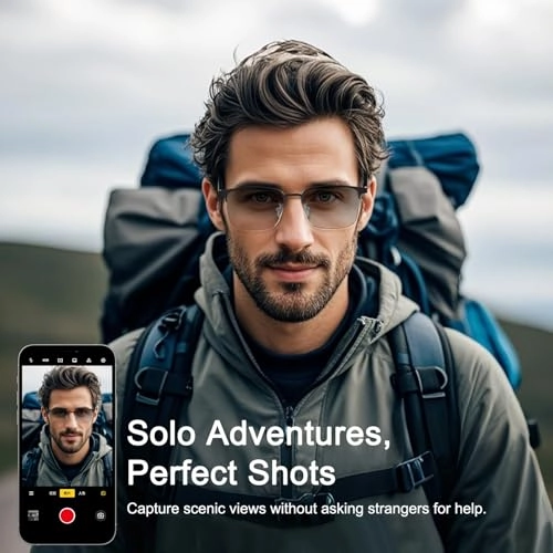 Smart Glasses - Auto Power On/Off Bluetooth UV400/Blue Light Protection