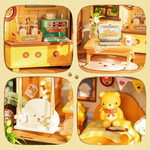 Miniature House Puppy Villa