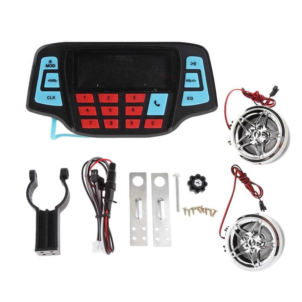 LRECOM ENTERPRISES LLP Motorcycle Stereo - 2-Speakers