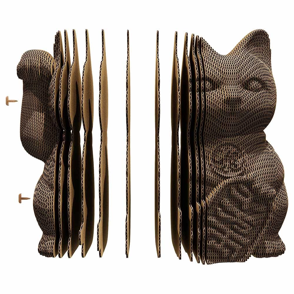 Lucky Cat 3D Puzzle (7529-CARTLUCK) - 93 pcs