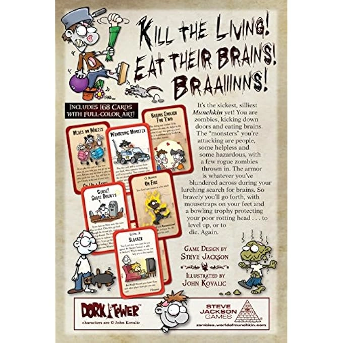 Munchkin Zombies - Card Game
