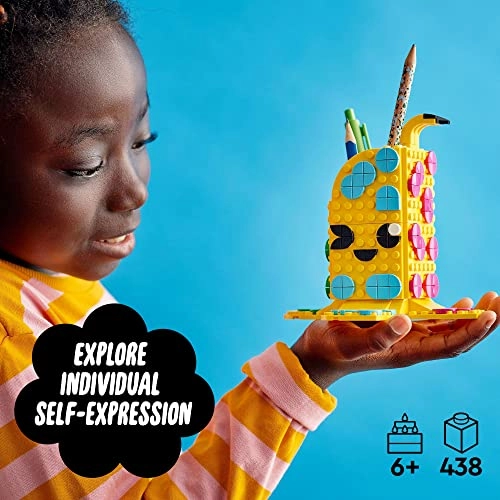 DOTS Cute Banana Pen Holder (41948) - Desk Organizer Pencil Pot