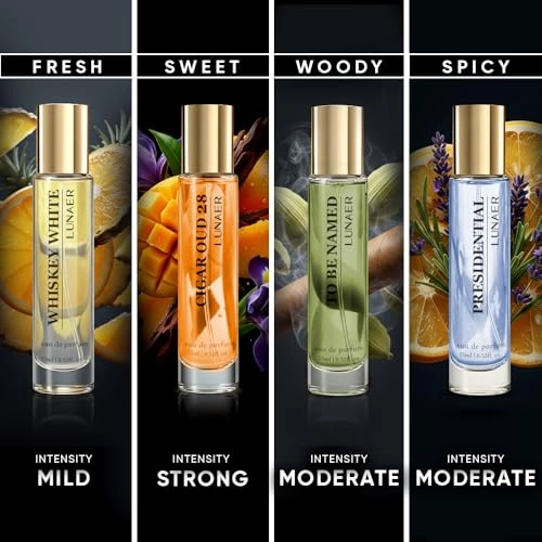 Perfume Gift Set for Men - Eau De Parfum 4x15ml