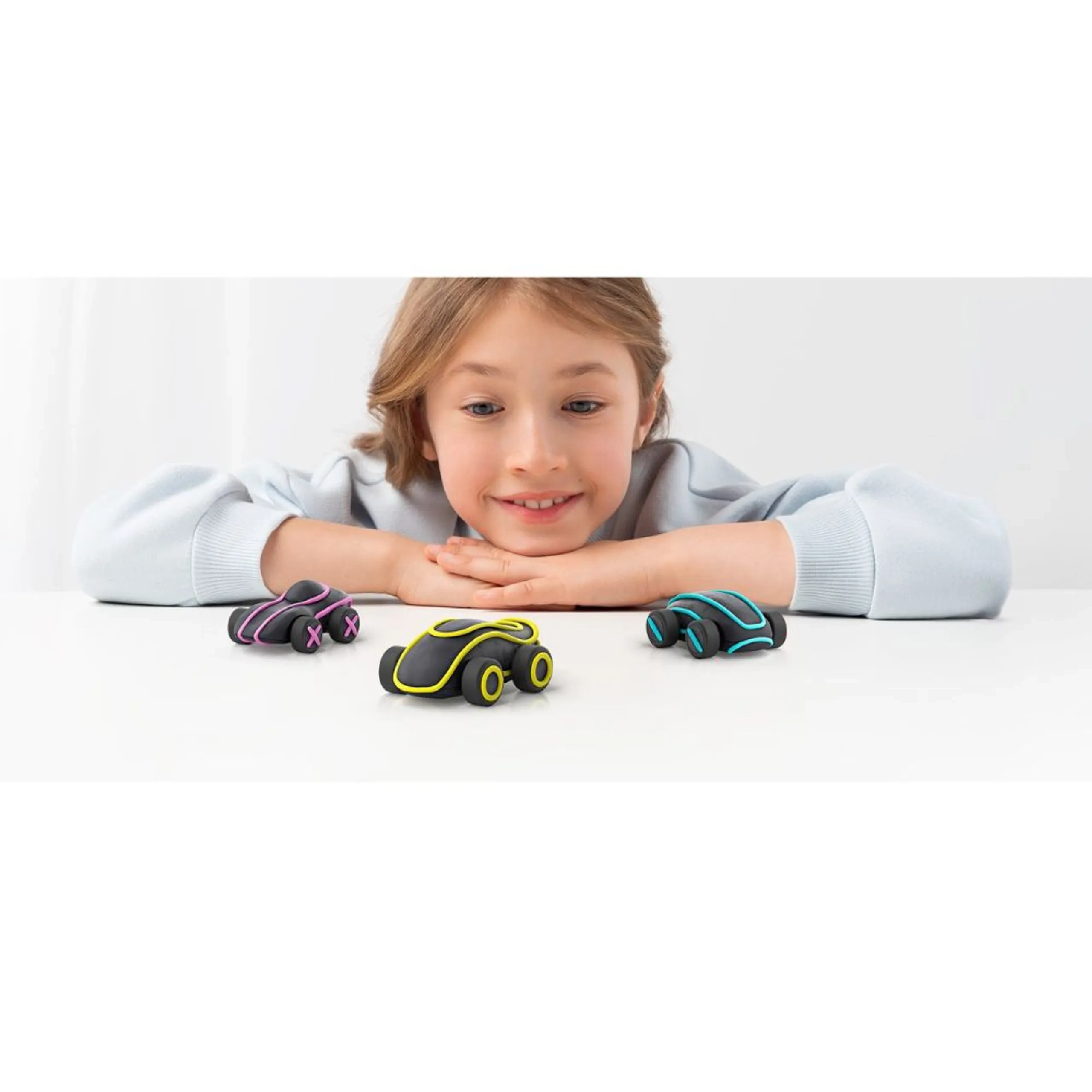 Cyber Car - Air-Dry Clay 100g 2pcs.