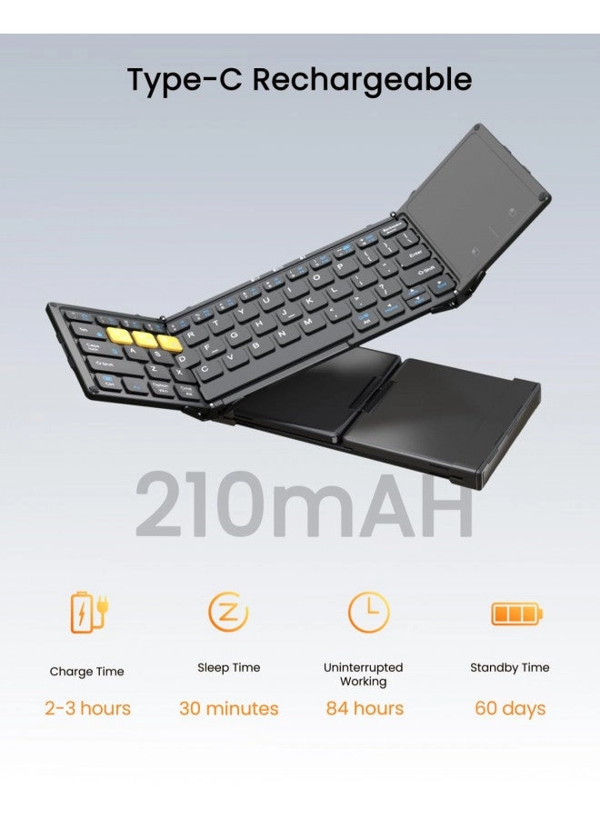 Foldable Bluetooth Keyboard - Bluetooth RF