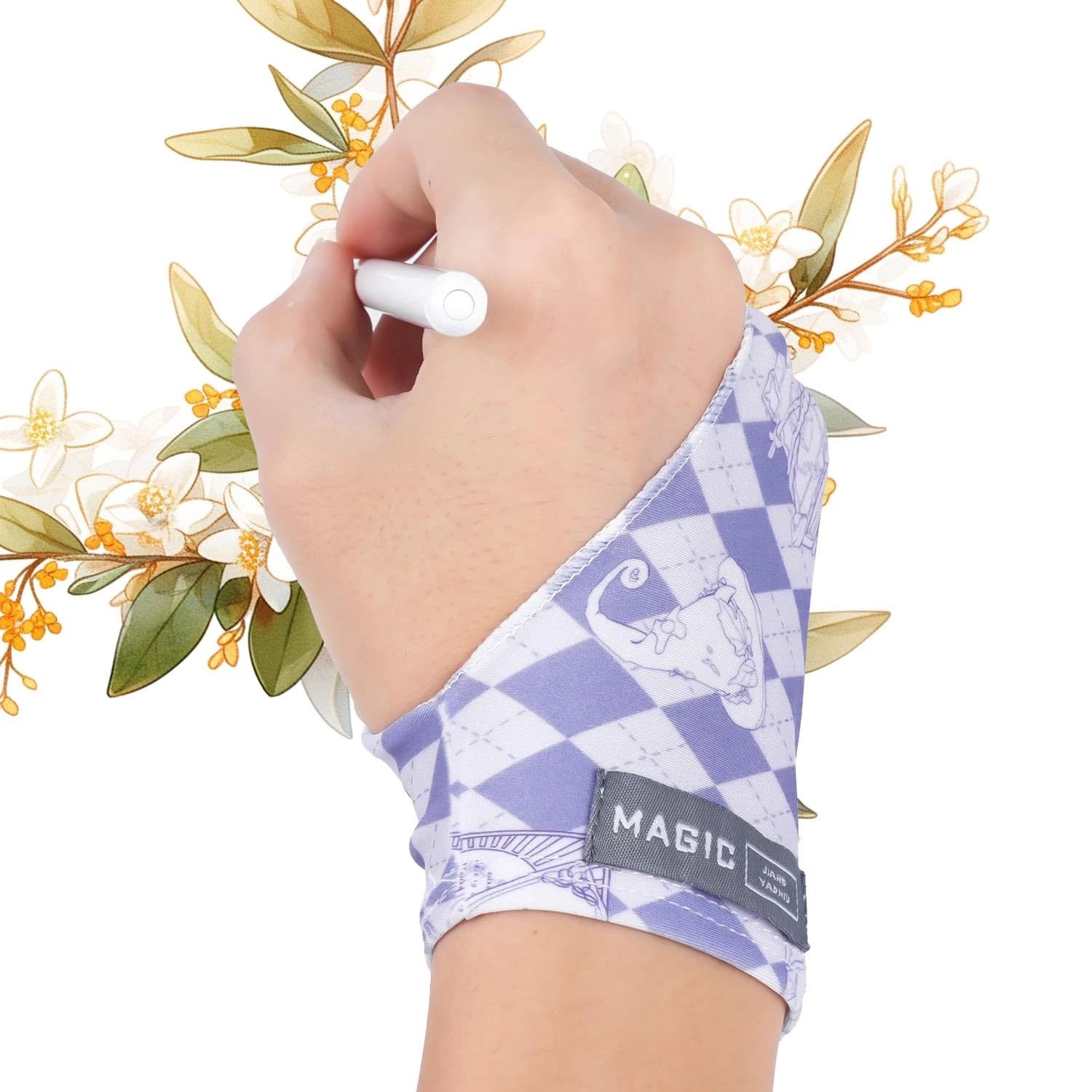 vostocktech Art Glove - Two Fingers Purple