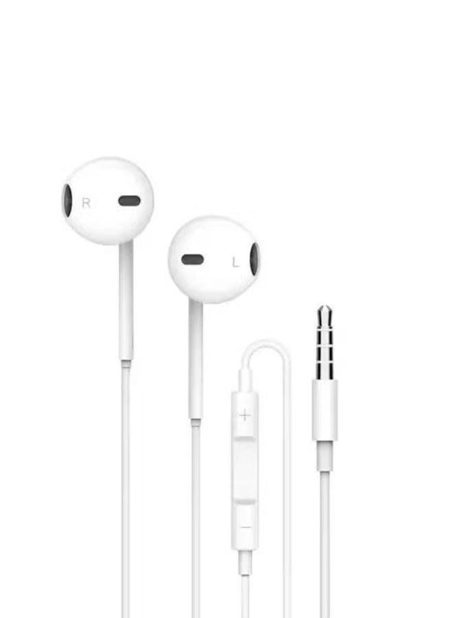 Porodo Soundtec PD-STAEP-WH Wired Headset