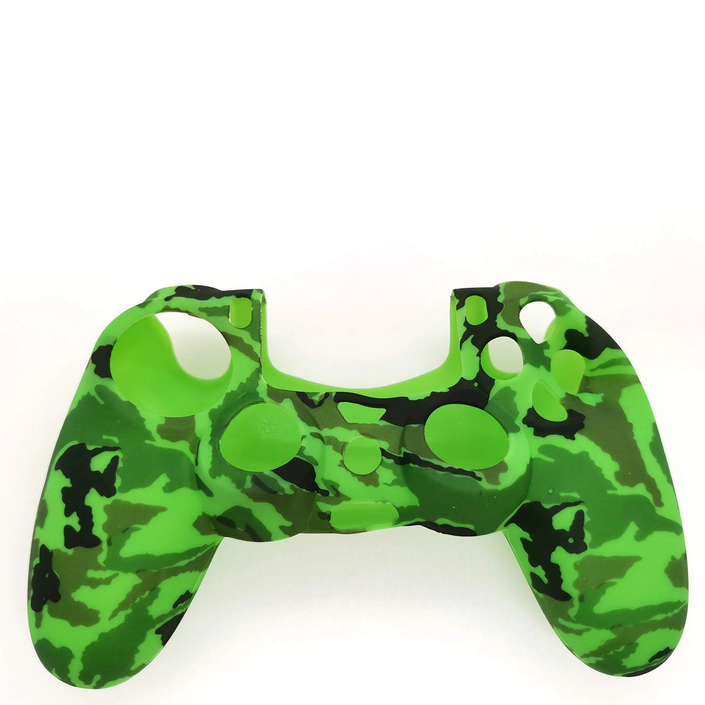 Silicone Skin Cover for Ps4 Controller - Green camouflag