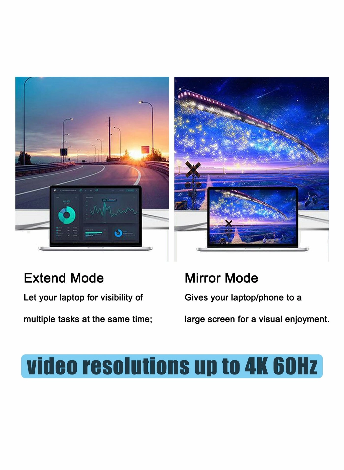 USB Type C to HDMI Adapter - 4K 60Hz