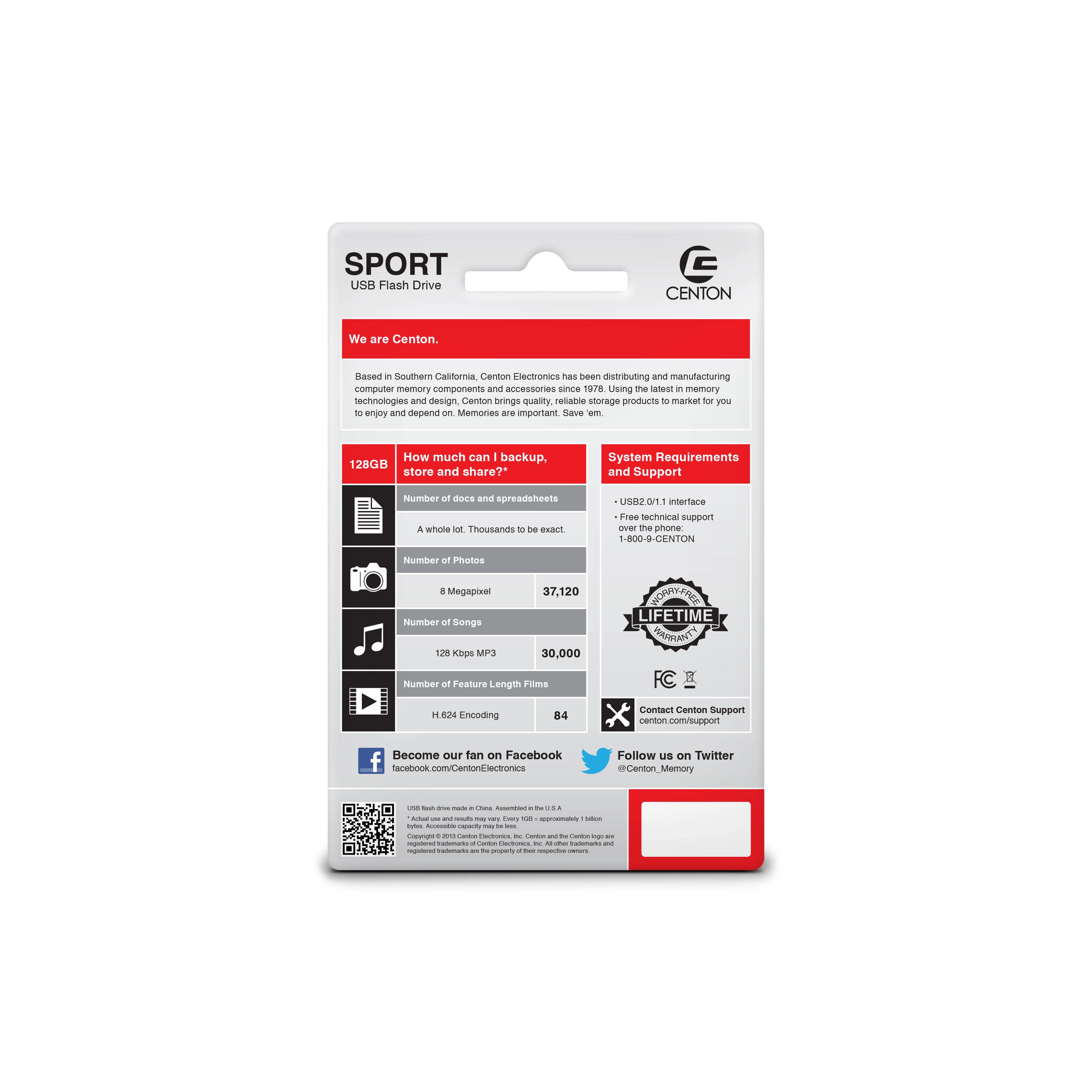 DataStick Sport - USB 2.0 USB Type-A 128GB