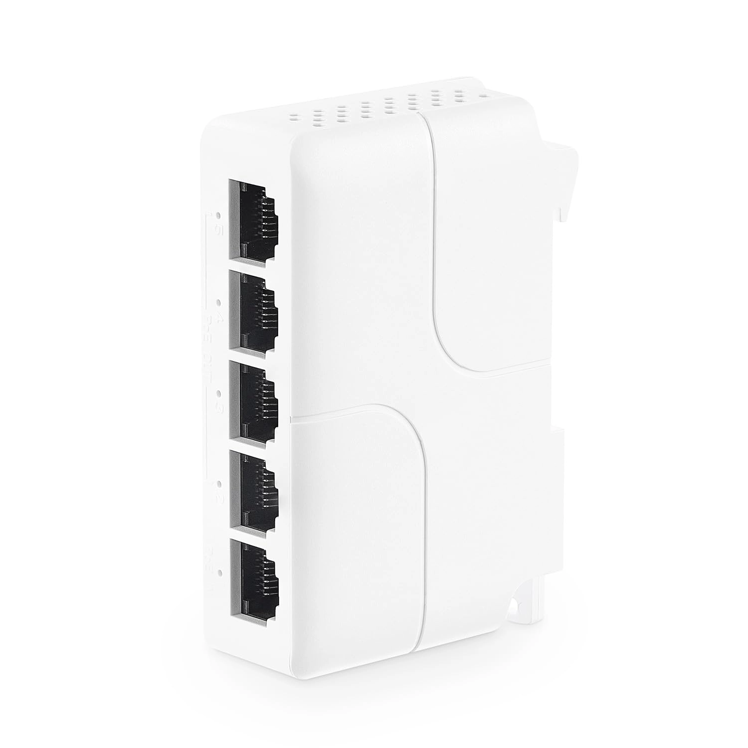 MokerLink 5 Port 100M - 44-57 Vdc 90W/60W/30W 4 PoE Out IEEE 802.3 af/at/bt 10/100Mbps 90W