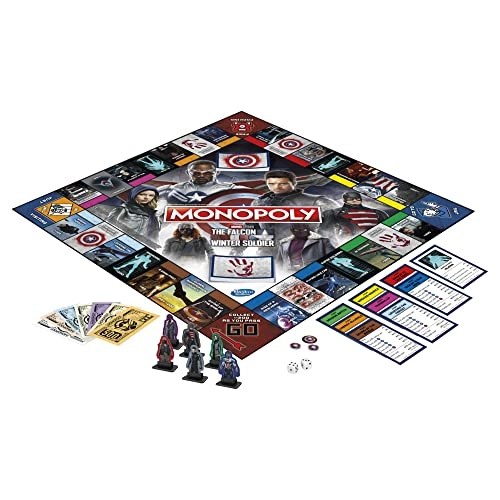 Monopoly: Marvel Studios' The Falcon and The Winter Soldier Edition