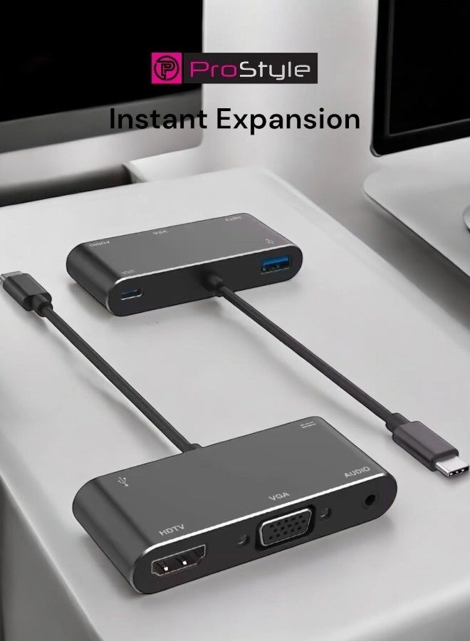 USB-C Hub - 5-in-1 USB 3.0