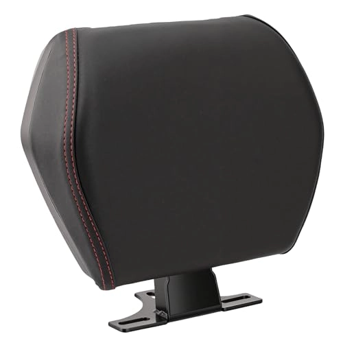 Motorcycle Rear Backrest - Foam PU ABS Steel Alloy Bracket