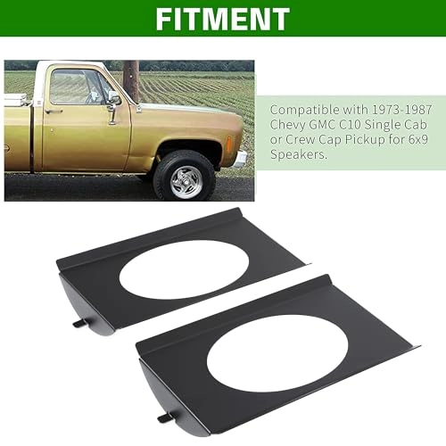 Behind Seat Speaker Brackets - 6x9