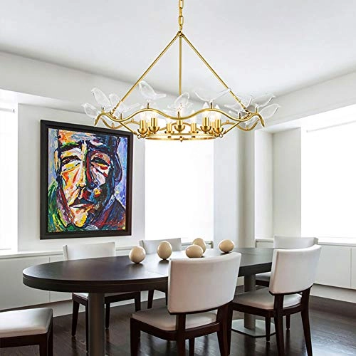 Creative Concise Glass Chandeliers - E14 4pc/6pc