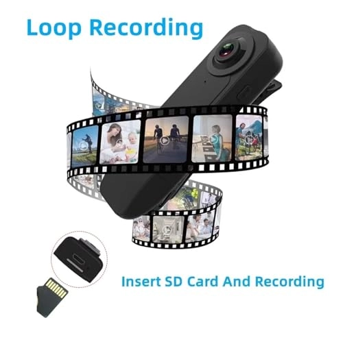 Mini Action Camera - 128GB 1080P